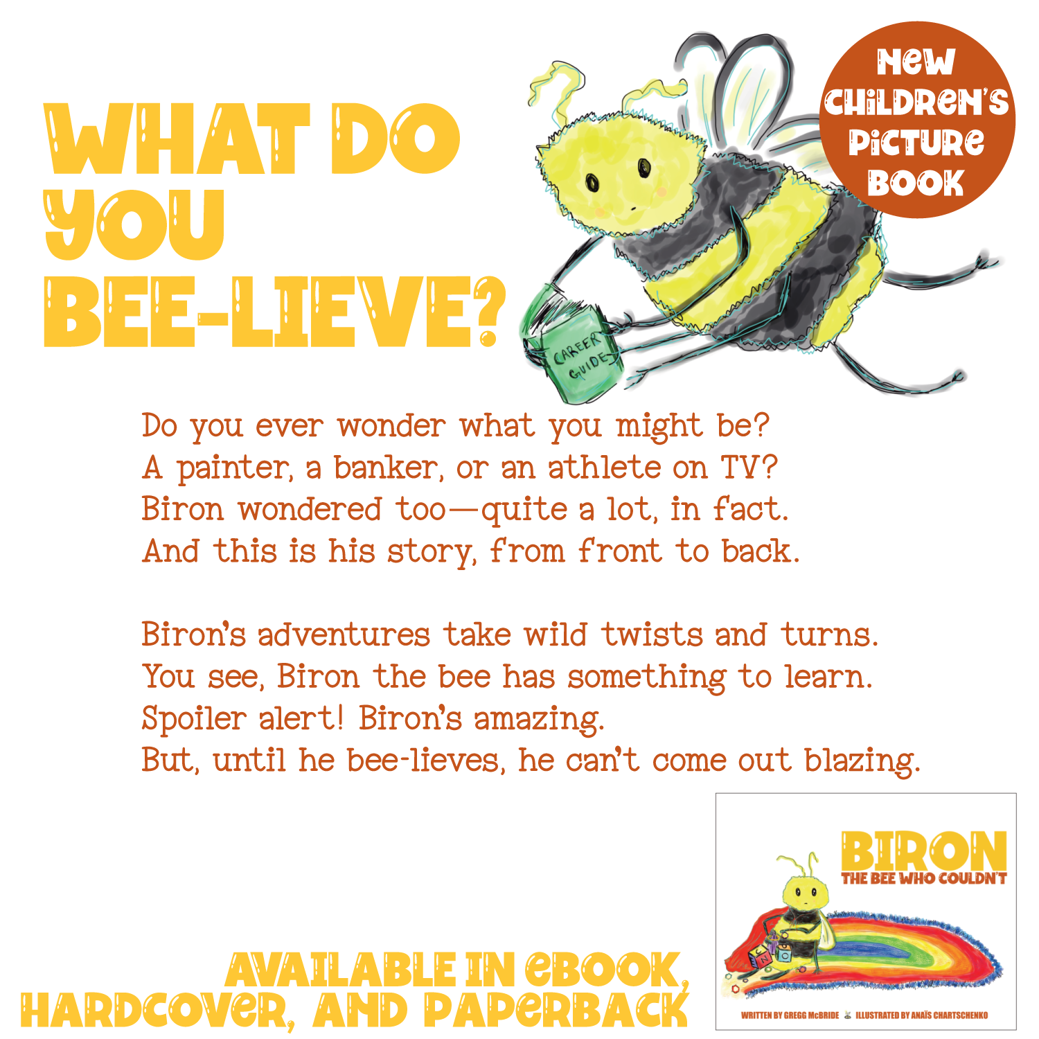 Biron the Bee: New Children's Picture Book
